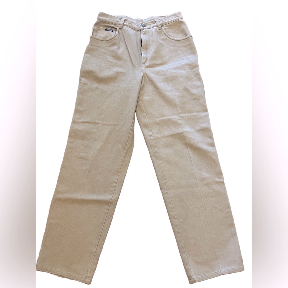 Ralph Lauren Tan Cotton Trousers